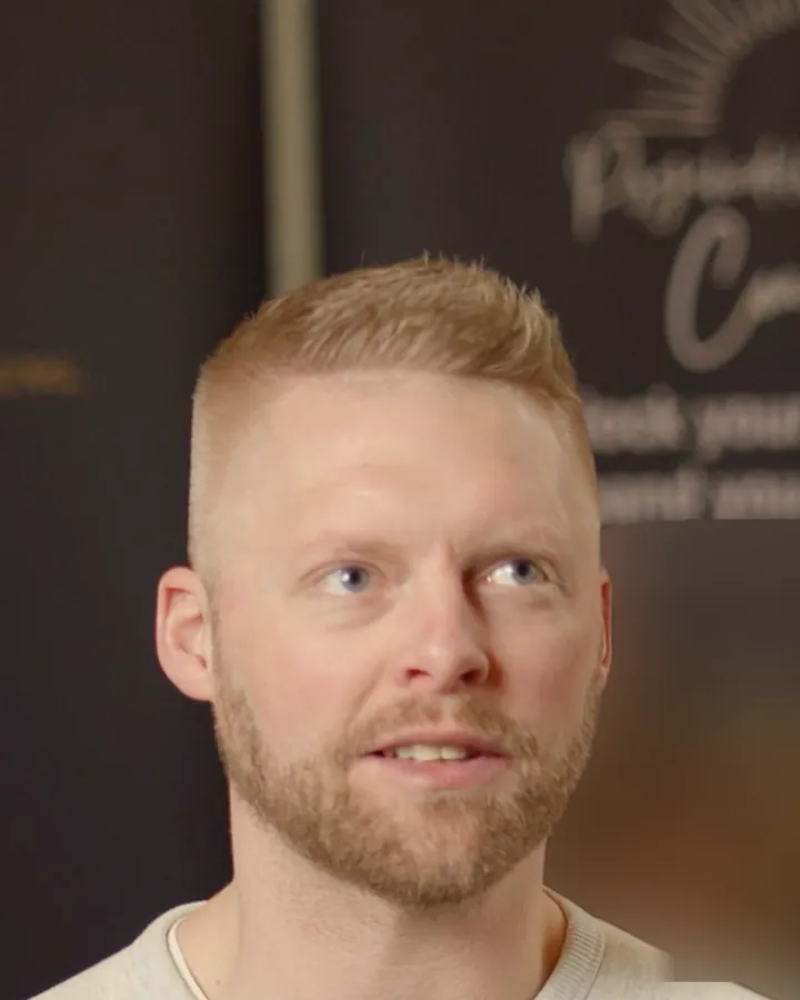 Marcel beim Retreat